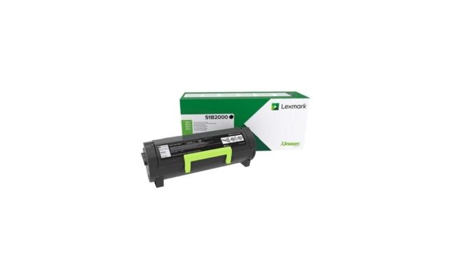 Toner Lexmark 51B2000 ,black, 2.5 k, MS317DN, MS417DN, MS517DN,MS617DN,...