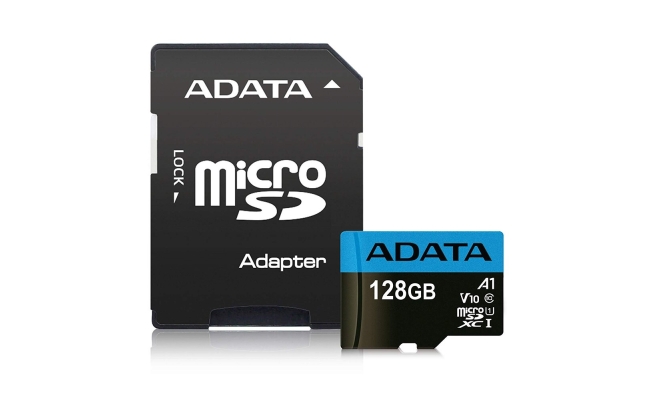 Card microSD ADATA 128 GB, clasa 10, UHS-I U1