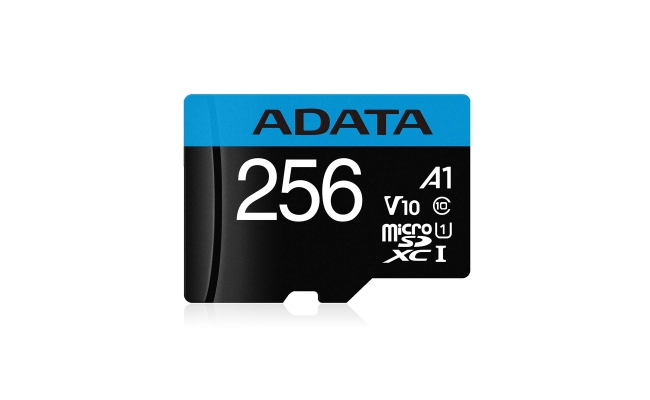 Card MicroSD ADATA, 256 GB, MicroSDXC, clasa 10, standard UHS-I U1