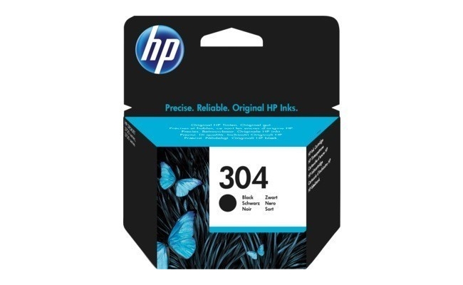 Cartus Cerneala Original HP Black, nr.304, pentru DeskJet 2620, 2630, 2632...