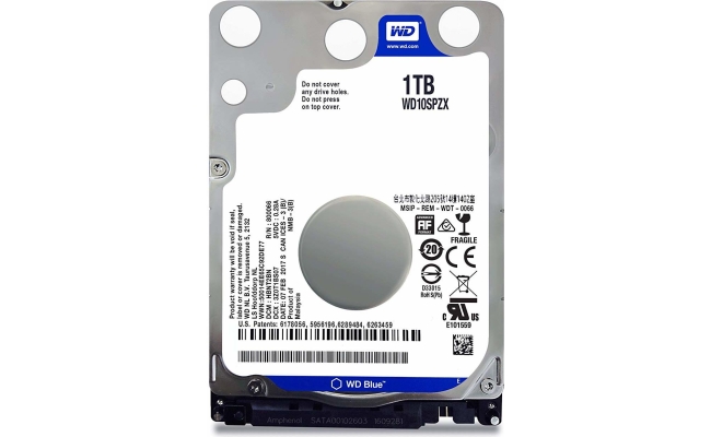 HDD Laptop Western Digital Blue, 1TB, 5400RPM, SATA III