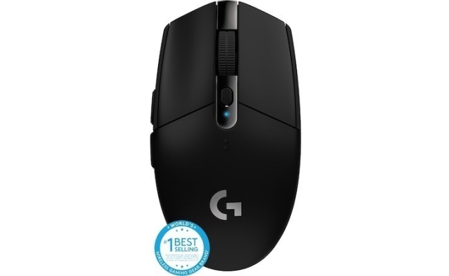 Mouse gaming Logitech G305 LightSpeed Hero 910-005282, wireless, optic, negru