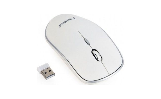 Mouse wireless Gembird MUSW-4B-01-W, 2.4GHz