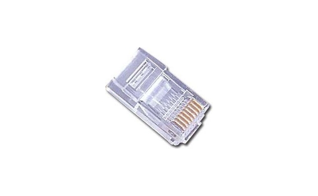 MUFA RJ-45 GEMBIRD pt. cablu UTP, Cat5e, RJ-45 (T), plastic, 50 buc, PLUG3UP6/50