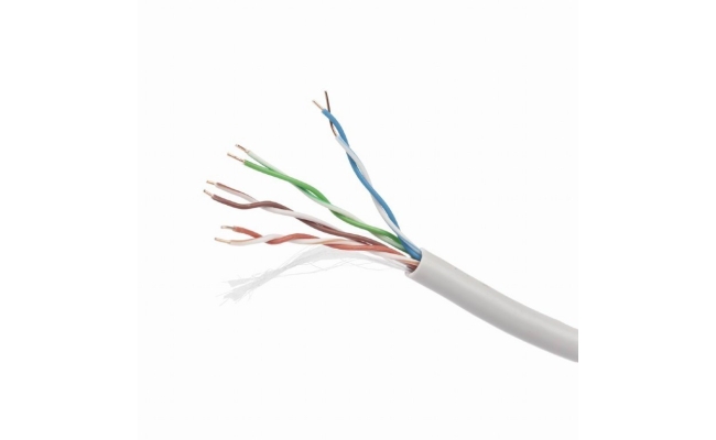 ROLA CABLU  UTP GEMBIRD, Cat5e. 305m, Cupru, Solid, AWG24, Low Smoke Zero...