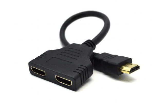 Splitter video Gembird, conector 1: HDMI (T); conector 2: HDMI (M) x 2