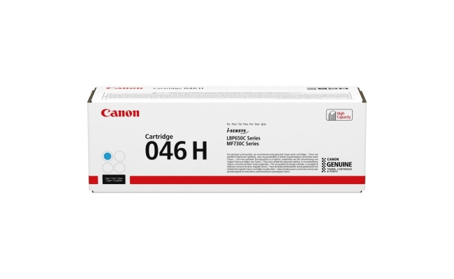 Toner Canon CRG046HC, Cyan, capacitate 5000 pagini, pentru seriile LBP65x  ,...