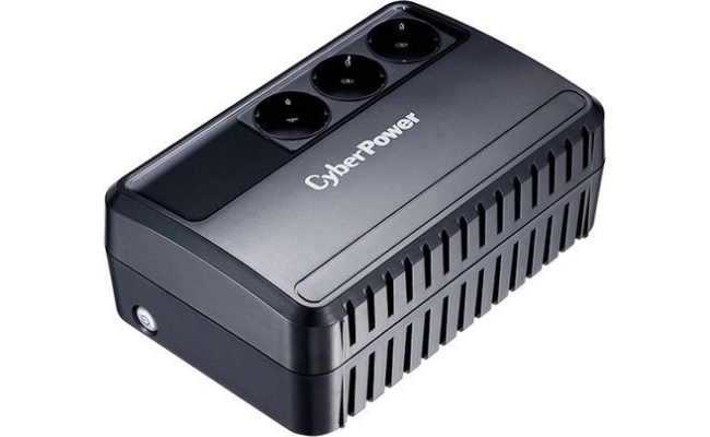 UPS CyberPower BU650E - 650VA / 360W, AVR, Protecție la supratensiune, Backup...