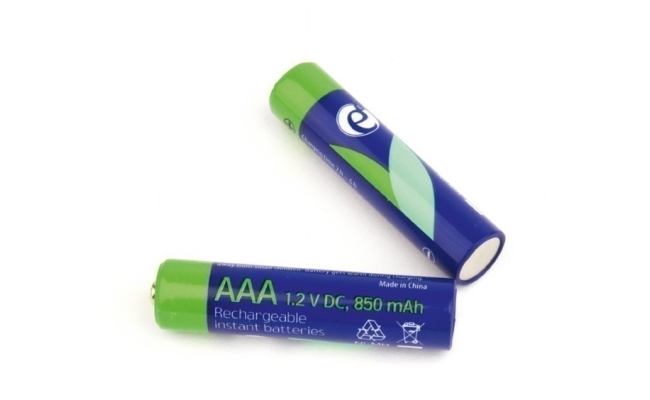 Acumulatori AAA Gembird EG-BA-AAA8R-01, 1.2V NiMH, 850mAh, 2 buc