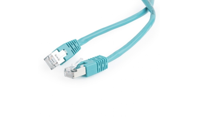 Cablu Patch Cord FTP GEMBIRD Cat5e 2m Verde AWG26 Ecranat (PP22-2M/G)