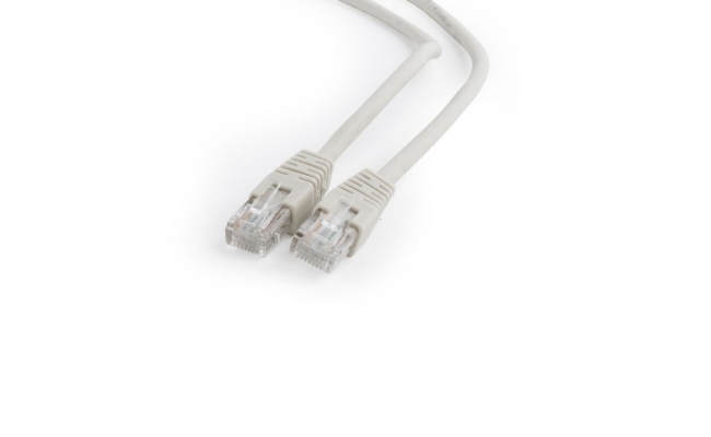 Cablu Patch Cord UTP Gembird PP6U-15M, Cat6, 15m, Gri, Cupru-Aluminiu, AWG26