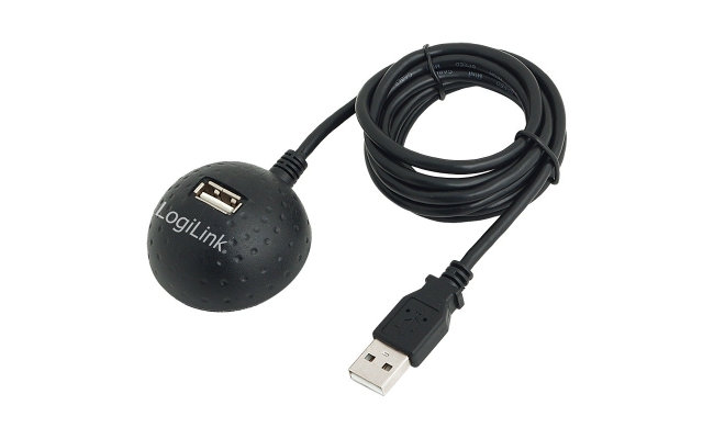 Cablu USB Logilink CU0013B, 1.5m, negru