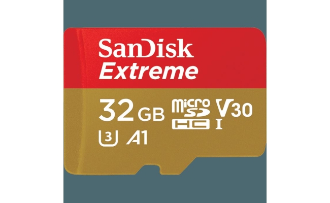 Card de memorie MicroSD SanDisk Extreme, 32GB, Adaptor SD, Class 10