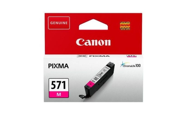 Cartus cerneala Canon CLI-571M, magenta, capacitate 7ml, pentru Canon Pixma...