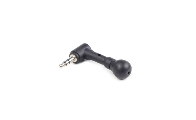 Microfon Gembird MIC-203 Negru, Suport Direct in Jack, Conector Jack 3.5 mm