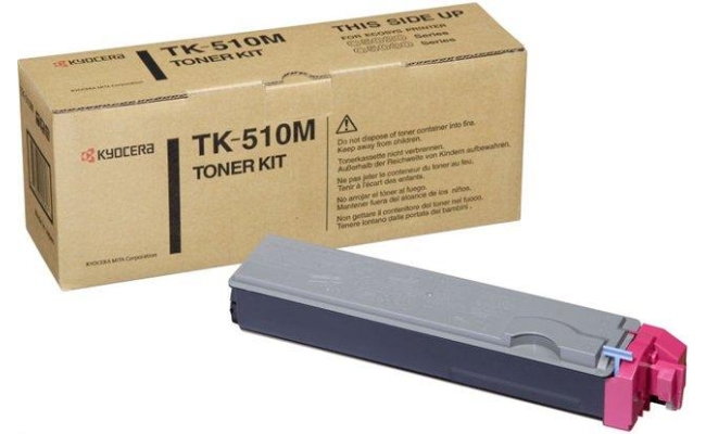 Toner Original Kyocera Magenta, TK-510M, pentru FS-C5020|C5025|C5030, 8K,...