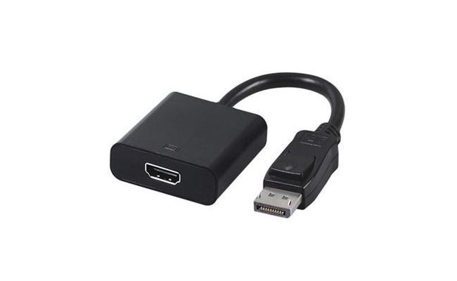 Cablu Video Gembird DisplayPort (T) la HDMI (M), 10cm, Full HD, Negru...