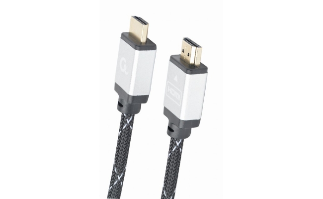 Cablu Video GEMBIRD HDMI (T) la HDMI (T) 1m Premium, Conectori Auriti, Negru