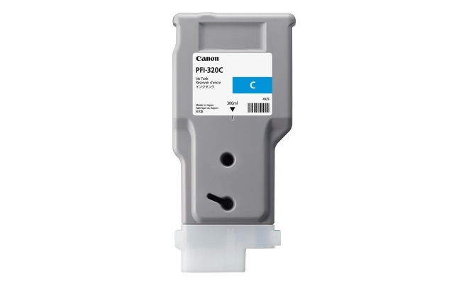 Cartus cerneala Canon PFI-320C, cyan, capacitate 300ml, pentru Canon TM...