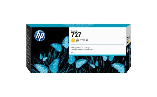 Cartus Cerneala Original HP Yellow, nr.727, pentru DesignJet...