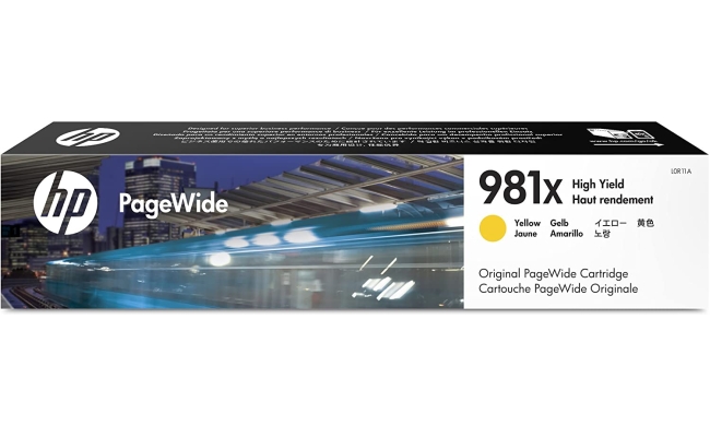 Cartus Cerneala Original HP Yellow, nr.981XL, pentru PageWide...