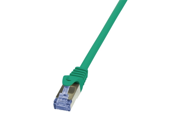 PATCH CORD S/FTP LOGILINK Cat6a, LSZH, cupru, 3 m, verde, AWG26, dublu...