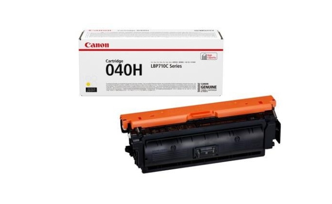 Toner Original Canon Yellow, CRG-040HY, pentru I-Sensys LBP-710|LBP-712, 10K,...