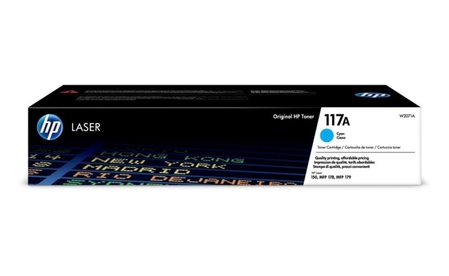 Toner Original HP Cyan, nr.117A, pentru Color LaserJet 150|MFP 178|179, 700,...