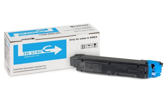 Toner Original Kyocera Cyan, TK-5140C, pentru ECOSYS P6130|M6x30, 5K, incl.TV...