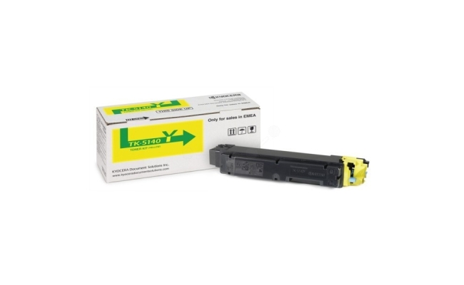 Toner Original Kyocera Yellow, TK-5140Y, pentru ECOSYS P6130|M6x30, 5K,...