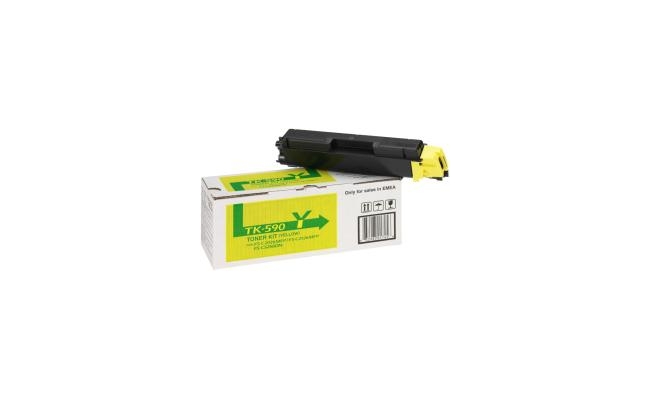 Toner Original Kyocera Yellow, TK-590Y, pentru FS-C2016, 5K, incl.TV 0.8 RON,...