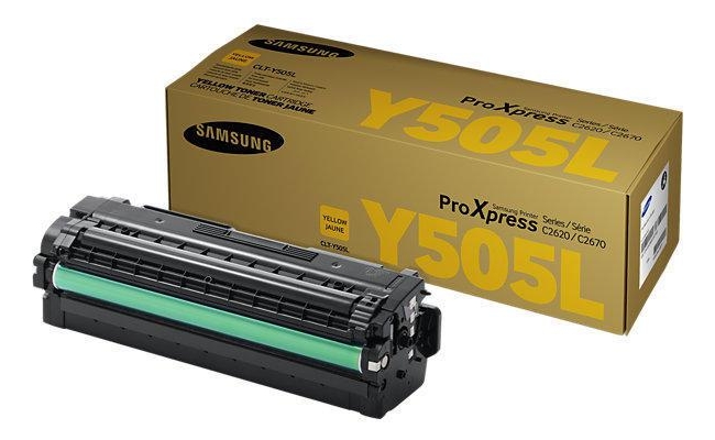 Toner Original Samsung Yellow SU512A, Y505L, pentru SL-C2620DW| C2670FW|, 3.5K