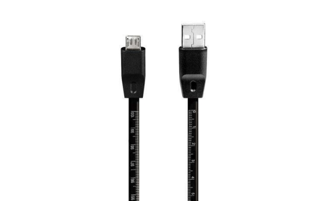 USB 2.0 Cable, AM to Micro BM, metric print cable, 1m CU0158