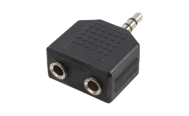 Adaptor Audio Logilink 3.5mm Stereo 3P la 2x3.5 Stereo, Logilink CA1002