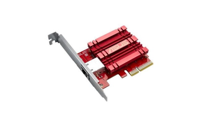 ASUS 10GBase-T PCIe Network Adapter with backward compatibility of 5/2.5/1G...