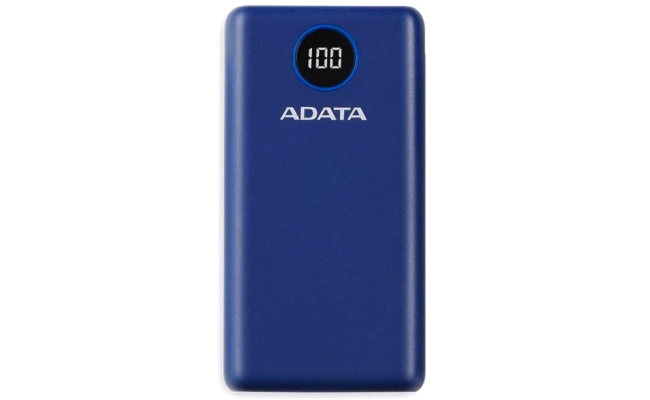 Baterie externa ADATA 20000mAh, Quick Charge 3.0 + PD 18W