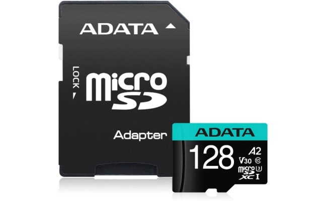 Card de Memorie MicroSD ADATA Premier PRO, 128GB, Adaptor SD, Class 10