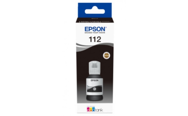 Cartus cerneala Epson 112 ECOTANK , pigment black, capacitate 127ml, pentru...