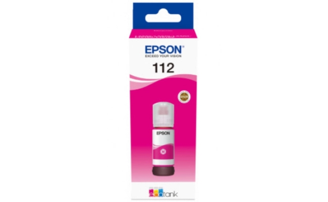 Cartus cerneala Epson 112 ECOTANK , pigment magenta, capacitate 70ml, pentru...