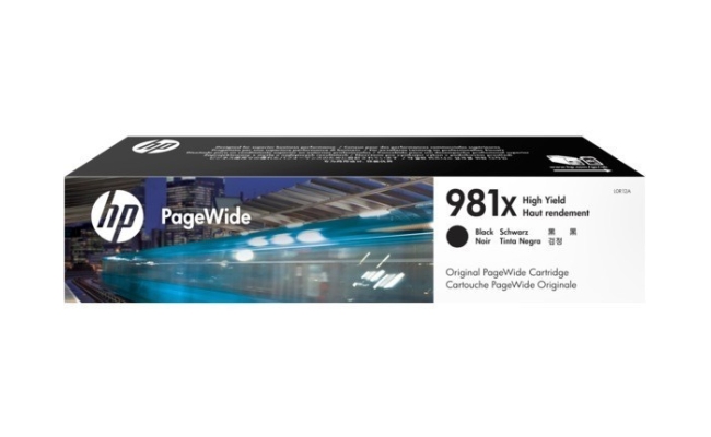 Cartus Cerneala Original HP Black, nr.981X, pentru PageWide  E58650|556|586,...