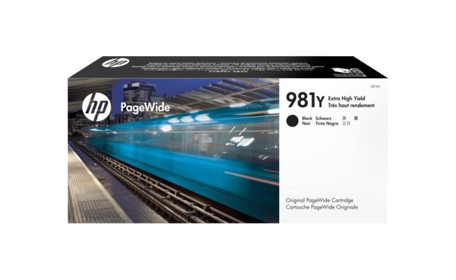 Cartus Cerneala Original HP Black, nr.981Y, pentru PageWide  E58650|556|586,...