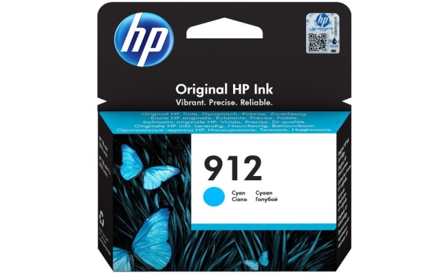 Cartus Cerneala Original HP Cyan, nr.912, pentru OfficeJet 8013|8023, 0.315K,...