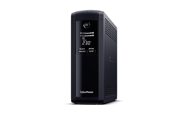 CyberPower VP1200ELCD - 1200VA / 720W, AVR, LCD, 5 prize Schuko