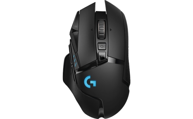 Mouse gaming wireless Logitech G502 LightSpeed Hero 910-005567, optic, negru