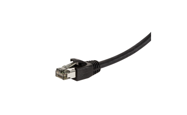 Patch cord S/FTP LOGILINK Cat8.1, LSZH, cupru, 15 m, negru, AWG26, dublu...