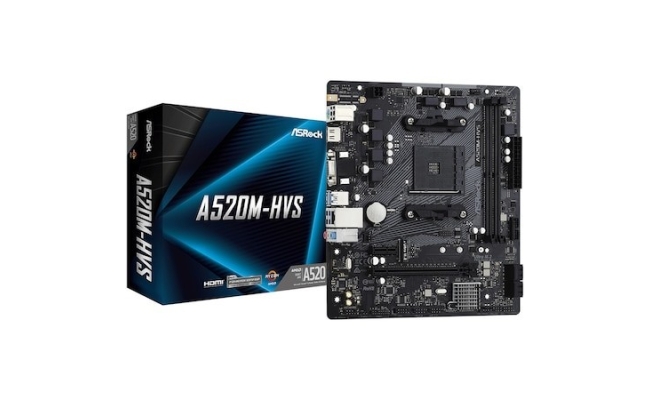 Placa de baza ASRock A520M-HVS, Socket AM4