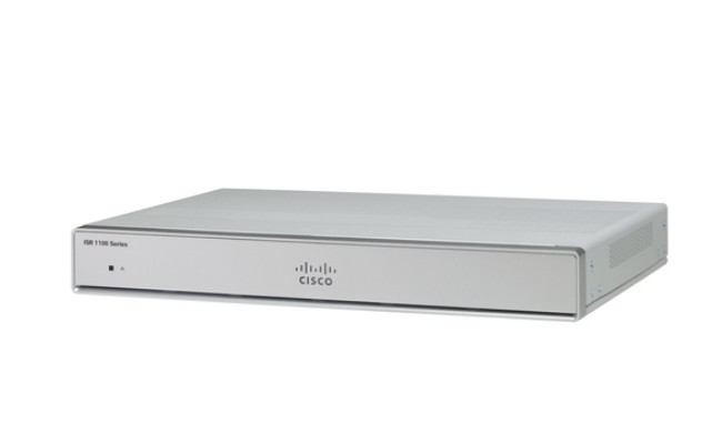 Router Cisco ISR 1100, C1111-4P, wired, LAN x 4, WAN x 1