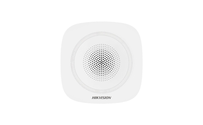 Sirena interior wireless AX PRO Hikvision DS-PS1-I-WE-B, 868 MHz