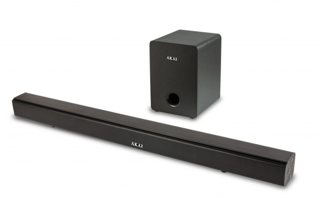 Soundbar AKAI ASB-6WSW, 2.1 canale, 70 W, Bluetooth, negru