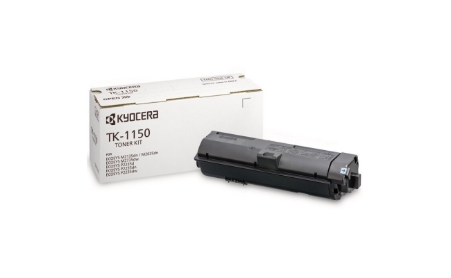 Toner Original Kyocera Black, TK-1150, pentru Ecosys M2135|M2635|M2735|P2235,...